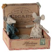 Souris maileg Maman et Papa - Cigar Box 3