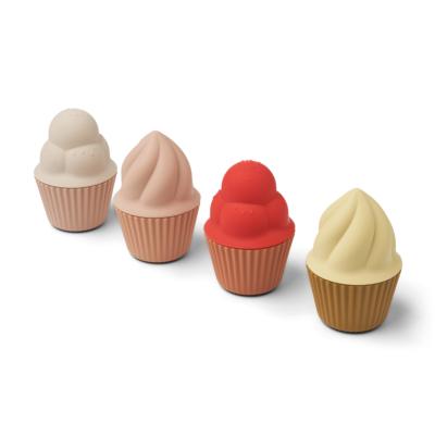 4 jouets gâteaux cupcakes liewood Kate - rose multi mix