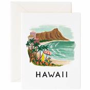 Carte de voeux Voyage - Hawaï