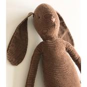 Lapin Bunny maileg velours milleraies - Taille 4 