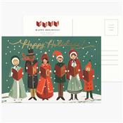 10 cartes Noël Rifle Paper Co - Carolers Christmas