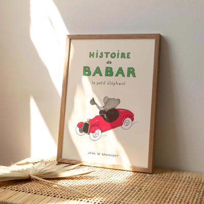 Affiche Poster BABAR - L'histoire de Babar
