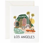 Carte de voeux Voyage - Los Angeles