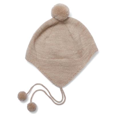 Tomami Knit Hat - Creamy White
