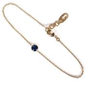 Bracelet chaîne Barlow - Bleu nuit