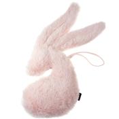 Doudou lapin attache-tétine mies and co - Rose