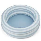 Piscine gonflable Léonore - rayure sea blue