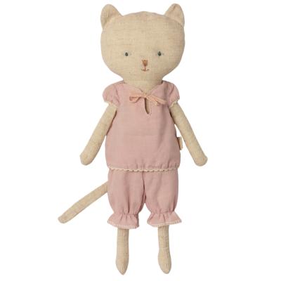 Petit Chaton maileg kitten Best friends - Dark nature / pyjama rose