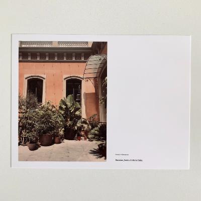Photographie 20 x 15 cm Couleur - Barcelone, Jardins de Maria Callas