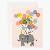 Carte naissance - Welcome Elephant