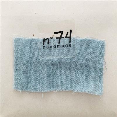 Tissu N74 Double gaze coton bio - sweet blue S046