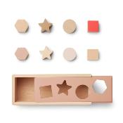 Boîte à formes puzzle en bois Midas - Geometric Tuscany Rose multi mix