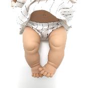 Poupée fille Minikane / Baby Doll Zoé - Pom Pom Black and White 