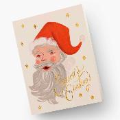 Carte de voeux Noël - Greetings from Santa
