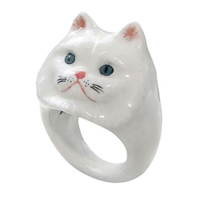Bague Chat Persan Alice - Taille L