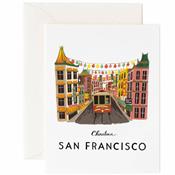Carte de voeux Voyage - San Francisco