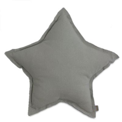 Star cushion numero 74 S or M - silver grey S019