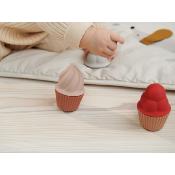 4 jouets gâteaux cupcakes liewood Kate - rose multi mix