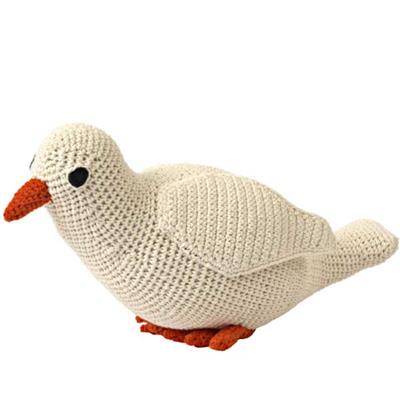 Pigeon blanc tricot BIO