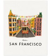 Affiche San Francisco RIFLE PAPER CO