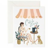 Carte Bonjour caf RIFLE PAPER CO