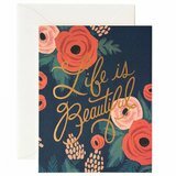 Carte Life is beautiful RIFLE PAPER CO