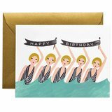 Carte anniversaire - Natation RIFLE PAPER CO