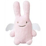 Hochet Ange Lapin - rose TROUSSELIER