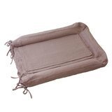 Housse matelas  langer - rose fan NUMERO 74