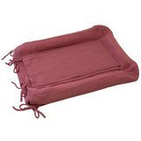 Housse matelas  langer - rose NUMERO 74