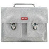 Mini Cartable paillettes - argent BAKKER MADE WITH LOVE