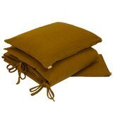 Parure de lit unie - ocre NUMERO 74