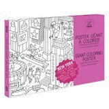 Poster gant  colorier - New York OMY DESIGN & PLAY