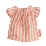 Robe raye Micro - rose MAILEG