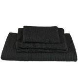 Set 3 serviettes - gris anthracite NUMERO 74