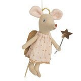 Souris Ange Micro - rose fan NUMERO 74