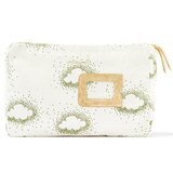 Trousse de toilette sky - nuages kaki APRIL SHOWERS by polder