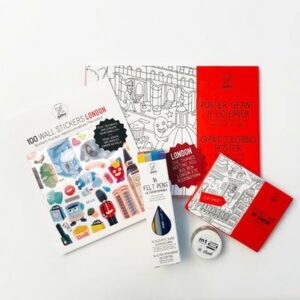 Coffret Cadeau Enfant Box créative Week-end à Londres OMY l www.little-home.fr Cadeau original Enfant