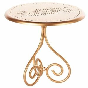 Table romantique vintage or MAILEG l www.little-home.fr Mobilier et Accessoires Lapins Poupées Maileg