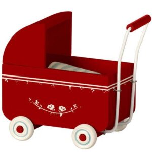 Landau rouge red Bébé Lapin MY MAILEG l www.little-home.fr Mobilier Poupée Accessoires maison de poupée