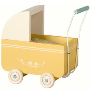 Landau jaune Micro Lapin Souris MAILEG l www.little-home.fr Mobilier Poupée Accessoires maison de poupée