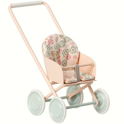 Poussette stroller - Micro MAILEG l www.little-home.fr Accessoires Maison Poupées Souris Lapins Maileg
