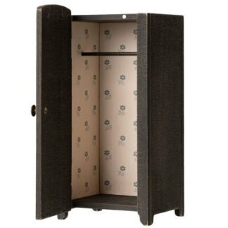 Armoire bois peint gris MAILEG www.little-home.fr Mobilier maison poupée