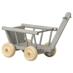 Chariot bois peint mint MAILEG www.little-home.fr Mobilier maison poupée