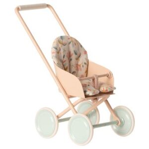 Poussette stroller rose - Micro MAILEG l www.little-home.fr Maison Poupées