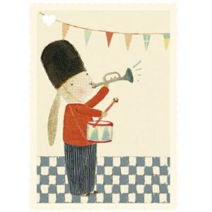 Mini Carte de voeux Anniversaire Lapin bunny MAILEG l www.little-home.fr Cartes Postales Cadeau Enfant