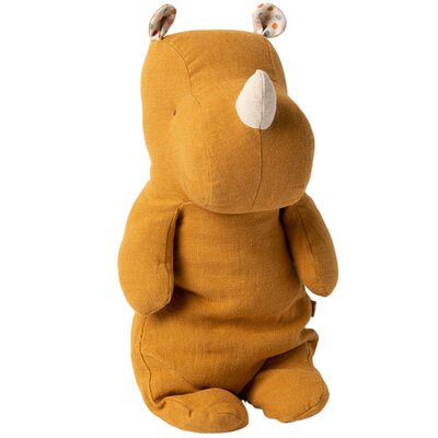 Peluche rhinocéros ocre Medium MAILEG l www.little-home.fr safari friends