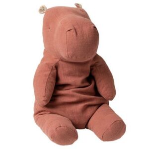 Peluche gros hippoptame rose MAILEG l www.little-home.fr Doudou Peluche Enfant Safari friends Maileg