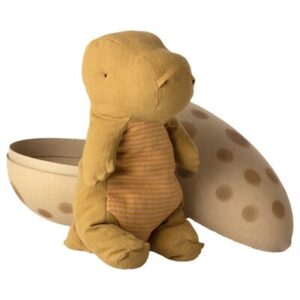Peluche dinosaure ocre jaune MAILEG l www.little-home.fr Doudou Peluche