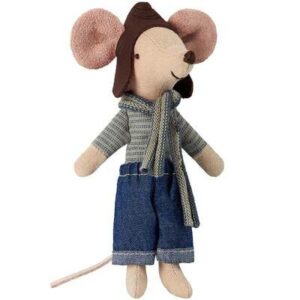 Souris grand frère Racer Pilote MAILEG l www.little-home.fr Boîte allumettes souris mouse poupée maileg